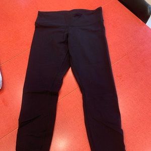 Lululemon Wunder Under Black Size 6 Luon 7/8